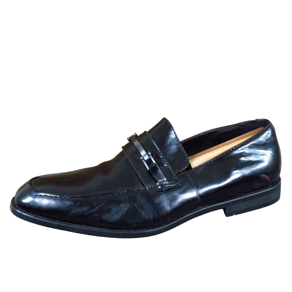 Marc Anthony Macortez Men Casual Loafer Size 11 Dress Work‎ Black Leather